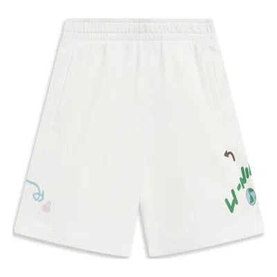 Li-ning (wmns)  Graphic Shorts 'white'