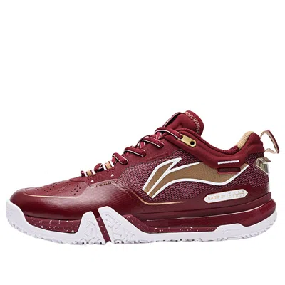 Li-ning (wmns)  Saga Iii Pro 'red Ochre' In Burgundy