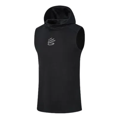 Li-ning X Curry China Tour Hooded Tank Top 'black' In Blue
