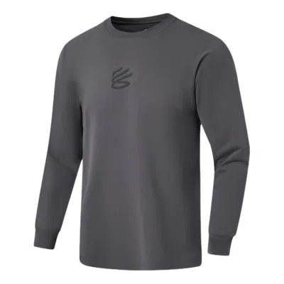 Li-ning X Curry China Tour L/s T-shirt 'grey' In Gray