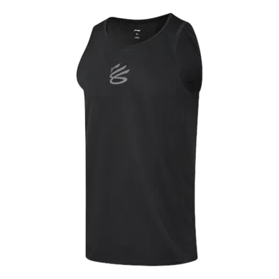 Li-ning X Curry China Tour Tank Top 'black' In Blue