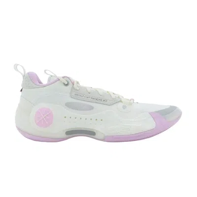 Pre-owned Li-ning -way Of Wade 10 Low 'white Pink' | Men's Size 6.5