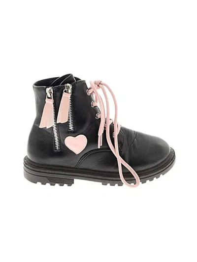 Pre-owned Link Kids' Boots In Black