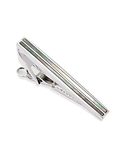 Link Up Abalone Strip Short Tie Bar In Multi