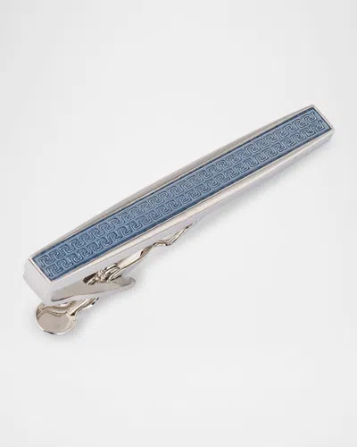 Link Up Men's Enamel-center Tie Bar In Multi