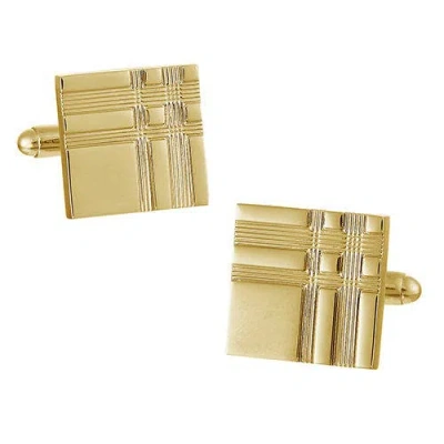 LINK UP LINK UP PLAID ETCHED SQUARE