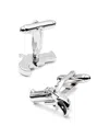Link Up Revolver Pistol Cufflinks In Metallic