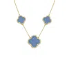 Linked By Mkf Arden Necklace (green) In Multi