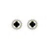 Linked By Mkf Eclipse Halo Studs In Black