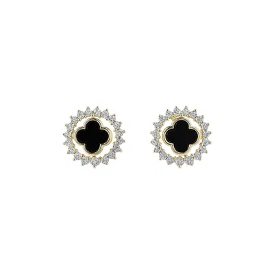Linked By Mkf Eclipse Halo Studs In Black