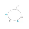 Linked By Mkf Harlow Charm Bracelet In Silver