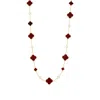Linked By Mkf Marlo Necklace In Red