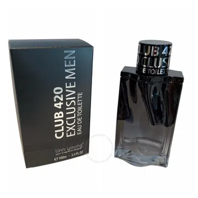 Linn Young Men's Club 420 Black Edt Spray 3.3 oz Fragrances 8715658390350