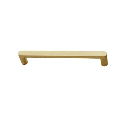 Linnea 11 13/16" Center To Center Appliance Pull In Satin Brass