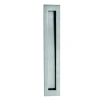 Linnea 11.8" Rectangular Flush Pull Plate In Satin Stainless Steel