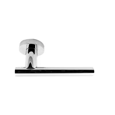 Linnea Alpine 87 Privacy (bed & Bath) Door Lever In Polish Stainless Steel