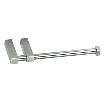 Linnea Contemporary Wall Mount Toilet Paper Holder In Satin Stainless Steel