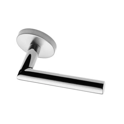 Linnea Leaf Collection Lever In Polished Stainless Steel