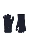 Linnea Lund Vantar Button Flap Mittens In Blue
