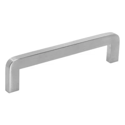 Linnea Rectangular Cabinet Pull In Satin Stainless Steel