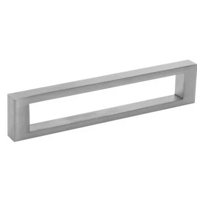 Linnea Rectangular Cabinet Pull In Satin Stainless Steel