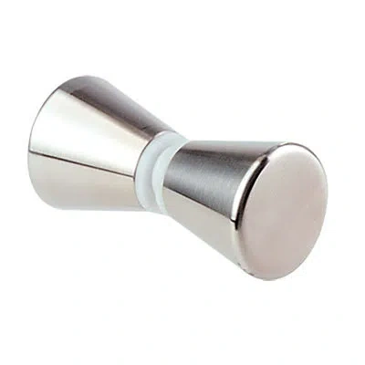 Linnea Shower Door Knob (pair) In Satin Satinless Steel