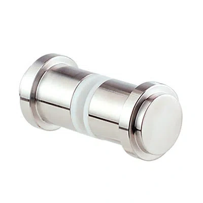 Linnea Shower Door Pull In Satin Stainless Steel
