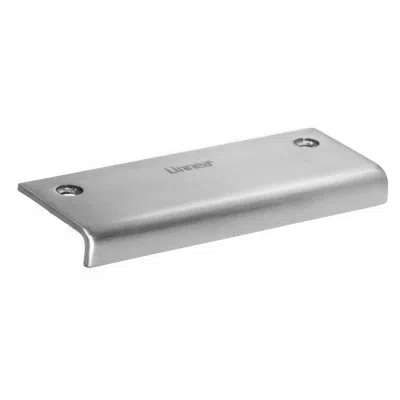 Linnea Top Mount Cabinet Finger Edge Pull In Satin Stainless Steel