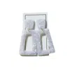 Linny Co Women's Kennedy Earrings In Lavender In Silver