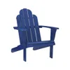 Linon Adirondack Chair Blue In Blue