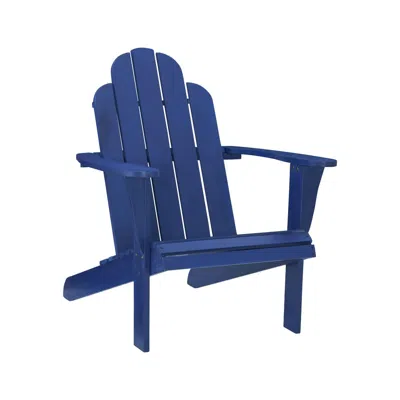 Linon Adirondack Chair Blue