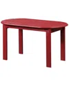Linon Adirondack Coffee Table Red In Red