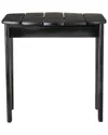 Linon Adirondack End Table In Black
