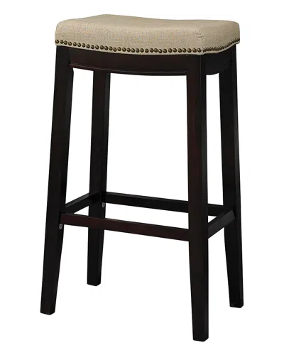 Linon Allure Stool In Black