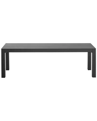 Linon Alora Outdoor Bench In Gray