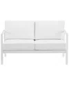 Linon Alora Outdoor Loveseat