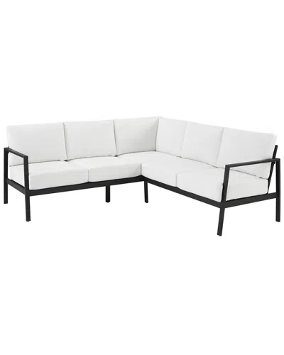 Linon Alora Outdoor Sectional In White