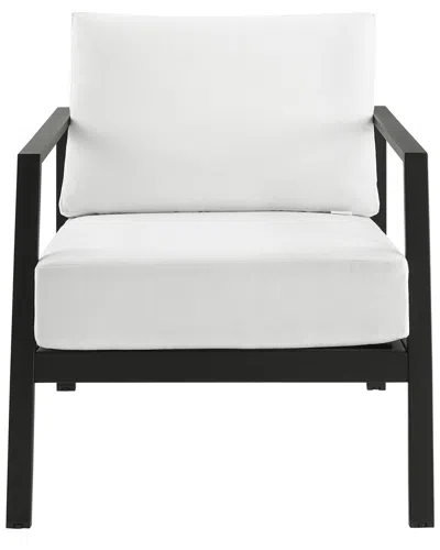 Linon Alora Single Outdoor Chair In White