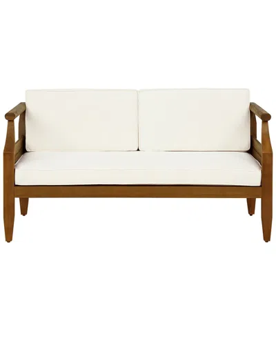LINON LINON ARLEN OUTDOOR LOVESEAT & COFFEE TABLE
