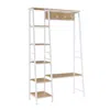 Linon Austin Hall Tree White In Brown