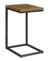 Linon Barnes C-table In Brown