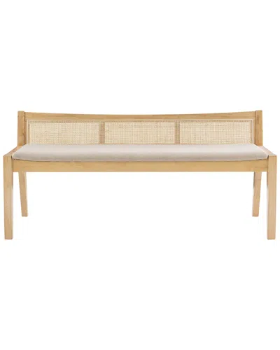 LINON LINON BEAUX CANE BENCH