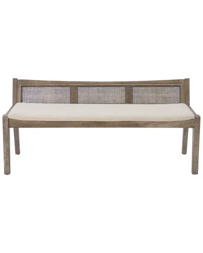 LINON LINON BEAUX CANE BENCH