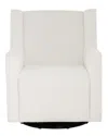 Linon Bernice Sherpa Swivel Rocker