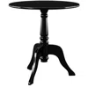 Linon Black Acrylic End Table In Black