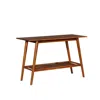 Linon Charlotte Console Table In Brown