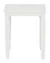 Linon Claiborne Side Table In White