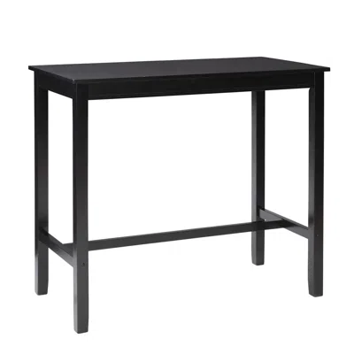 Linon Claridge Bar Pub Table Black
