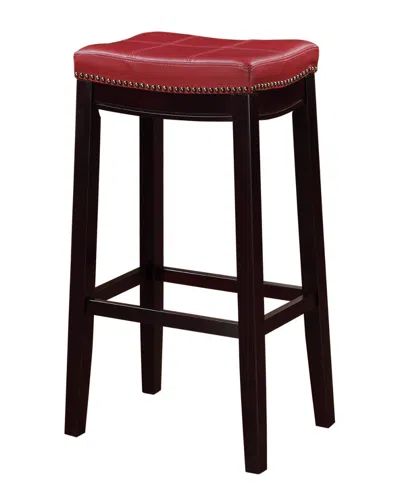 Linon Claridge Bar Stool In Black