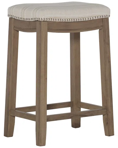 Linon Claridge Counter Stool In Brown